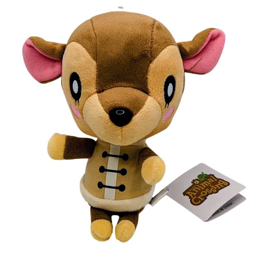 Sanei Nintendo Animal Crossing New Leaf Horizons Fauna 7" Plush Toy Doll